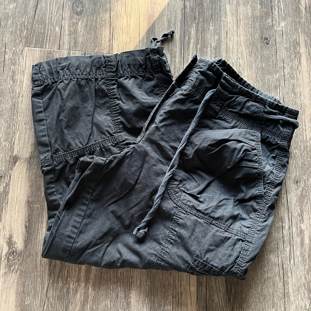 Dalia Collection Cotton Cargo Style Capris Sz 6